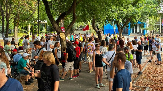 Godišnjica nasilja u Kampusu